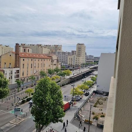 Vue Mer Et Et Notre Dame Centre Ville Avec Balcon Et Parking Marsilia Exterior foto